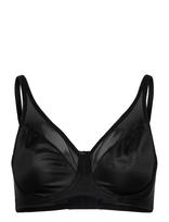 Hunkemöller - Nina Non-Padded Underwired Minimizer Bra - Liemenėlė su lankeliu - Juoda
