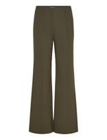 Minus - Msmarcia Wide Leg Pant - Plačios kelnės - Chaki spalva
