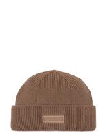 Calvin Klein - Patch Chunky Rib Docker Beanie - Kepurė - Ruda