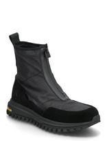 Calvin Klein - Vibram Runner Mid Zip - Kojinės formos batai - Juoda