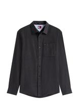 Tommy Jeans - Tjm Reg Flannel Shirt Ext - Flaneliniai marškiniai - Pilka
