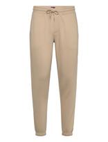 Tommy Jeans - Tjm Slim S Flag Sweatpant Ext - Sportinės kelnės - Smėlio