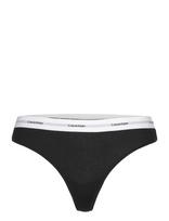 Calvin Klein - Thong - Stringai - Juoda