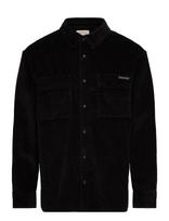 Calvin Klein Jeans - Ls Corduroy Pocket Relaxed Shirt - Velvetiniai marškiniai - Juoda