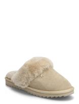Tommy Hilfiger - Th Shearling House Shoe - Šlepetės - Smėlio