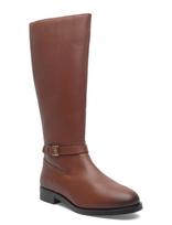 Tommy Hilfiger - Th Buckle Riding Lthr Long Boot - Ilgaauliai batai - Ruda