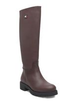 Tommy Hilfiger - Tjw Stretchy Long Shaft Boot - Ilgaauliai batai - Ruda
