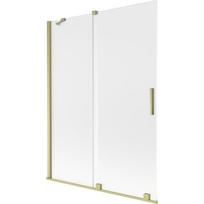 Vonios sienelė Mexen Velar, 130 cm x 150 cm, brushed gold sp./matinis