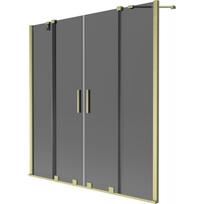 Vonios sienelė Mexen Velar Duo, 140 cm x 150 cm, brushed gold sp./tonuotas