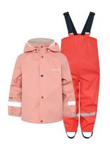 Didriksons - Slaskeman Kids Set 4 - Lietaus drabužių komplektas - Rožinė