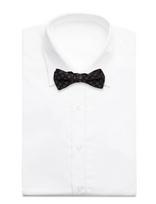 Lindbergh Black - Bow Tie With Pattern - Peteliškė - Tamsiai mėlyna
