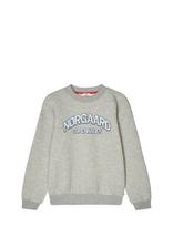Mads Nørgaard - Mix Sweat Sonar Sweatshirt - Megztinis - Pilka