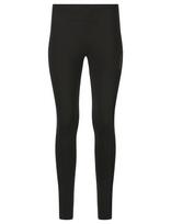 Endurance - Strong W Windblock Long Tights - Treniruočių tamprės - Juoda