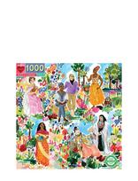 Eeboo - Puzzle 1000 Pcs - Poet's Garden - Dėlionė - Marga / raštuota