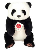Teddy Hermann - Sitting Panda 28 Cm - Pliušinis gyvūnas - Juoda