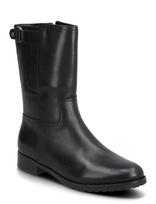 Lauren Ralph Lauren - Tasha Burnished Leather Boot - Ilgauliai batai - Juoda