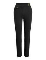Lauren Ralph Lauren - Ponte Ankle Pant - Aptemptos kelnės - Juoda