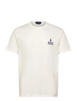 Polo Ralph Lauren - Classic Fit Logo Jersey T-Shirt - Marškinėliai trumpomis rankovėmis - Kreminė spalva