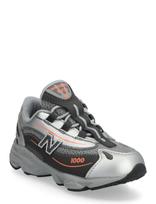 New Balance - New Balance 1000 Kids Bungee Lace - Žemakulniai sportbačiai - Sidabro