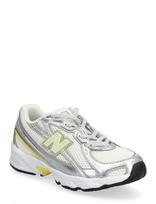 New Balance - New Balance 740 Kids Bungee Lace - Žemakulniai sportbačiai - Kreminė spalva