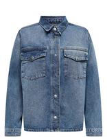 ONLY - Onlella L/S Pocket Shirt Tai519 Dnm Noos - Džinsiniai marškiniai - Mėlyna