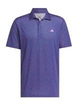 Adidas Golf - Ult Msh Cl Prt2 - Sportiniai trumparankoviai polo marškinėliai - Mėlyna