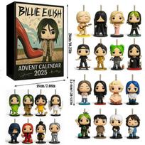 Billie Eilish Christmas Advent Calendar – Blind Box Gift for Holiday Season