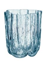 Kosta Boda - Crackle Vase - Tulpių vaza - Mėlyna
