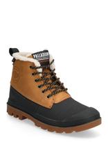 Palladium - Pampa Duck Wl Wp+ - Žieminiai batai - Ruda