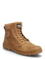 Palladium - Pampa Sc Thins Wp+ - Žieminiai batai - Ruda