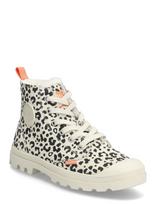 Palladium - Pampa Hi Zip Wl Leo - Suvarstomi batai - Marga / raštuota