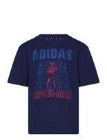 Adidas Sportswear - Lk Mrvl Sm T - Marškinėliai trumpomis rankovėmis - Tamsiai mėlyna