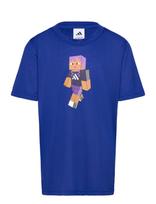 Adidas Sportswear - Lk Mc Tr Tee - Marškinėliai trumpomis rankovėmis - Mėlyna