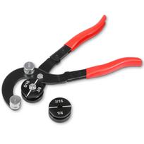 Tube Bender Pliers 3/16 inch 1/4 inch 5/16 inch 3/8 inch Brake Line Bender Versatile Pipe Bender Tool Efficient Tubing Bender raudona
