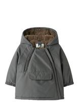 Lil'Atelier - Nbmlasnow05 Jkt Solid Fo Lil - Žieminė kepurė - Pilka
