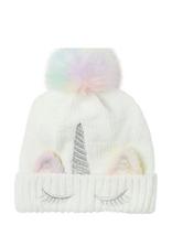 Name It - Nmfmetea Knit Beanie2 - Kepurė - Balta