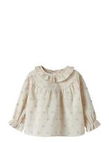 Lil'Atelier - Nbfnethe Ls Loose Shirt Lil - Palaidinės ir tunikos - Kreminė spalva