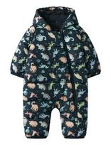 Name It - Nbmmay Suit Aop1 - Slidinėjimo kombinezonai ir komplektai - Tamsiai mėlyna