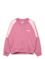 Hummel - Hmlmini Loose Block Zip Jacket - Bomberio striukė - Rožinė