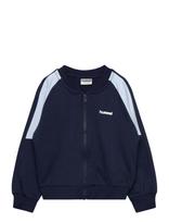 Hummel - Hmlmini Loose Block Zip Jacket - Bomberio striukė - Tamsiai mėlyna