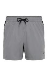 NIKE SWIM - Nike Contend Essential 5" Volley Short - Sportiniai maudymosi šortai - Pilka