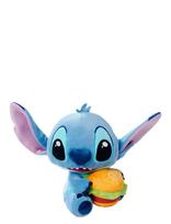 Lilo & Stitch - Disney Stitch With Burger Plush (25Cm) - Pliušinis gyvūnas - Mėlyna
