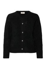 FREE/QUENT - Cardigan From Freequent In A Soft, Knitted Material. The Cardigan Has A Simple S - Megztinis - Juoda