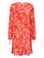 Cream - Crbeatrice Dress - Trumpa suknelė - Raudona