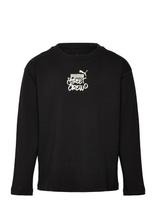 PUMA - Mid90S Sp Relaxed Longsleeve Tee B - Ilgarankoviai marškiniai - Juoda