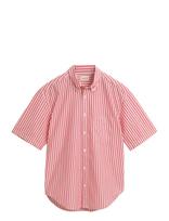 Gant - Rel Heritage Poplin Ss Shirt - Marškiniai trumpomis rankovėmis - Rožinė