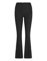 Björn Borg - Studio Ribbed Flare Tights Regular - Treniruočių tamprės - Juoda