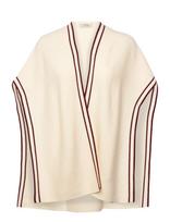 Fransa - Frvinna Shawl 1 - Pončas - Kreminė spalva