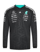 Adidas Performance - Mer Dr Jsy Lm - Sportiniai marškinėliai ilgomis rankovėmis - Juoda