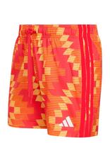 Adidas Performance - Firebird Aop Sh 5In - Sportiniai maudymosi šortai - Koralinė spalva